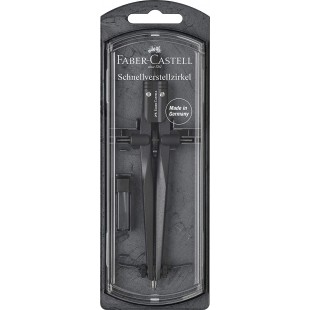 Faber-Castell 174530 compas a secteur Noir 1 piece(s) - Compas a secteur (Noir, 34 cm, Allemagne, 1 piece(s))
