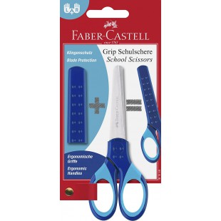 Faber-Castell 181549 Ciseaux, bleu,