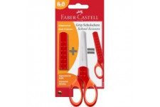 Faber-Castell 181550 Ciseaux Rouge