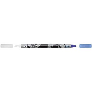 FABER-CASTELL Stylos Effaceur Re-ecriveur Pointe Ogive Bleu