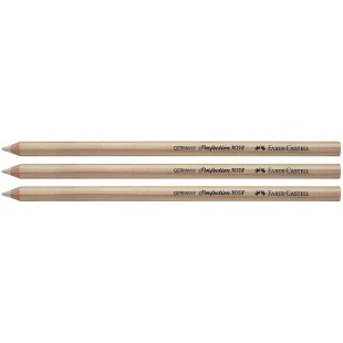 FABER-CASTELL Lot de 3 Crayons gomme Perfection 7058 dore
