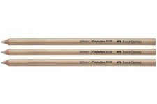 FABER-CASTELL Lot de 3 Crayons gomme Perfection 7058 dore