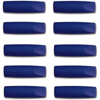 Faber-Castell Grip 2001 Lot de 2 gommes en caoutchouc Bleu