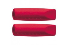 Gomme Grip 2001 ERASER CAP 2 | dans differentes couleurs assortis & Combinaisons + la selection Rouge/rouge