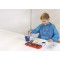 Faber-Castell- Schirmkappen und Schurzen Tablier de Peinture Bleu, 10005460, 1 Schurze