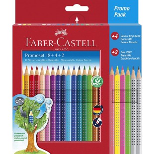 Faber-Castell - Crayons de couleur 24er Promotionset