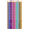 Faber-Castell - 201737 - Sparkle - Lot de 12 crayons de couleur - Dans un etui en metal