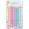 Faber-Castell Lot de 12 crayons de couleur Sparkle pastel 201910