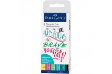 Faber-Castell Pitt Artist Pen Ensemble de feutres a  l'encre de chine pigmentee pour calligraphie