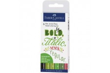 Faber-Castell Pitt Artist Pen Ensemble de feutres a  l'encre de chine pigmentee pour calligraphie