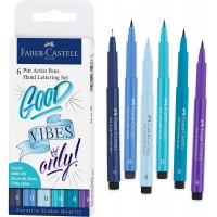 Faber-Castell Pitt Artist Pen Ensemble de feutres a  l'encre de chine pigmentee pour calligraphie