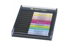 Faber-Castell 267420 Box PITT artist pen brush 12x pastel