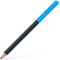 Faber-Castell Crayon Jumbo Grip Two Tone 511910 - Durete HB - Noir/bleu