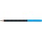 Faber-Castell Crayon Jumbo Grip Two Tone 511910 - Durete HB - Noir/bleu
