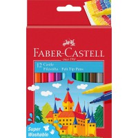 Faber-Castell 554201 Lot de 12 feutres Castle