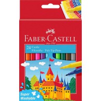 Faber-Castell 554202 Lot de 24 feutres Castle