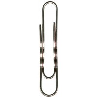 Durable 121224 Boite de 100 Trombones 50 mm Cuivre