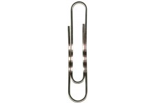 Durable 121224 Boite de 100 Trombones 50 mm Cuivre