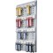 Durable 195610 Keybox Board Panneau Mural pour 24 Porte-cles Keyclip Normalises Coloris Gris