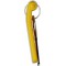 Durable 195701 KEY CLIP Porte-cles avec Porte-etiquette Personnalisable pour armoire a  cles KEYBOX, Jaune (Lot de 6)