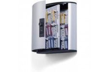Durable 196623 Keybox Code Armoire pour 36 Cles Fermeture par Combinaison a  Code - Avec 6 Porte-cles KEY CLIP, Argent
