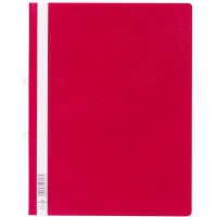 Durable 258003 Chemises a lamelle A4 Rouge