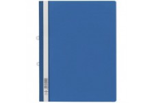 Durable 258006 Dossier a couverture Transparent Bleu