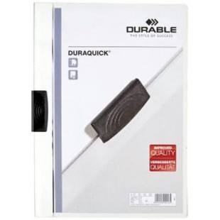 Durable Duraquick Chemise a clip Blanc