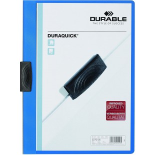 Durable Duraquick Chemise a clip Bleu