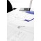 Durable 267319 Pochettes Perforees pour Document Format A4 - Perforations Universelles 11 trous - Polypro Lisse 48 Microns - Sac