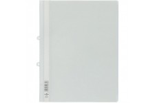 Durable 258002 Dossier a couverture Transparent Blanc