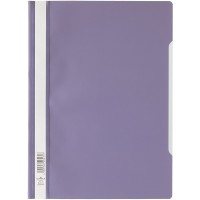 Durable 257312 Dossier PP a couverture Transparent Violet