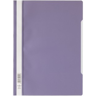 Durable 257312 Dossier PP a couverture Transparent Violet