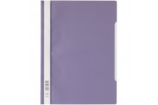 Durable 257312 Dossier PP a couverture Transparent Violet