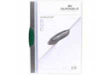 Durable 226005 Swingclip Chemise de Classement pour 1-30 Feuilles A4 - Clip Vert - a l'unite