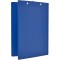 Durable 235707 Porte - Bloc avec Pince et Rabat - pour Bloc Format A4 - avec Poche Interieure toute Hauteur Coloris Bleu