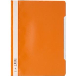 Durable 257309 Dossier PP a couverture Transparent Orange