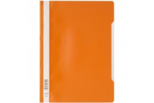 Durable 257309 Dossier PP a couverture Transparent Orange