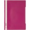 Durable 257335 Dossier PP a couverture Transparent Rouge pourpre