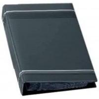 Durable 238558 Visifix Reliure a  4 Anneaux Capacite 200 Cartes - 25 Pochettes Anthracite