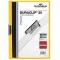 DURACLIP 30 A4 Clip Folder | Holds Up-to 30 Sheets of A4 Paper | Robust Metal Sprung Clip | Yellow Coloured Files