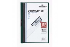 Durable Duraclip 30 Chemise de presentation a clip Vert petrole