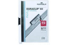 Durable Duraclip 60 Chemise de presentation a clip Blanc