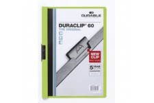 Durable Duraclip 60 Chemise de presentation a clip Vert