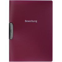 Durable hunke & jochheim fichier DURASWING® Job, Polypropylene, 30 feuilles, aubergine/D. Rouge
