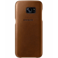 SAMSUNG ETUI CUIR MARRON POUR SAMSUNG GALAXY S7 EDGE