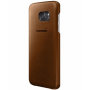 SAMSUNG ETUI CUIR MARRON POUR SAMSUNG GALAXY S7 EDGE