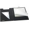Durable 235501 Block folder A4, pliable avec clip a ressort et poches interieures, noir