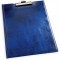 Durable 235506 Chemise bloc A4, pliable avec clip a ressort et poches interieures, bleu