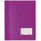 Durable 268012 Chemise a lamelles avec Couverture Translucide Violet